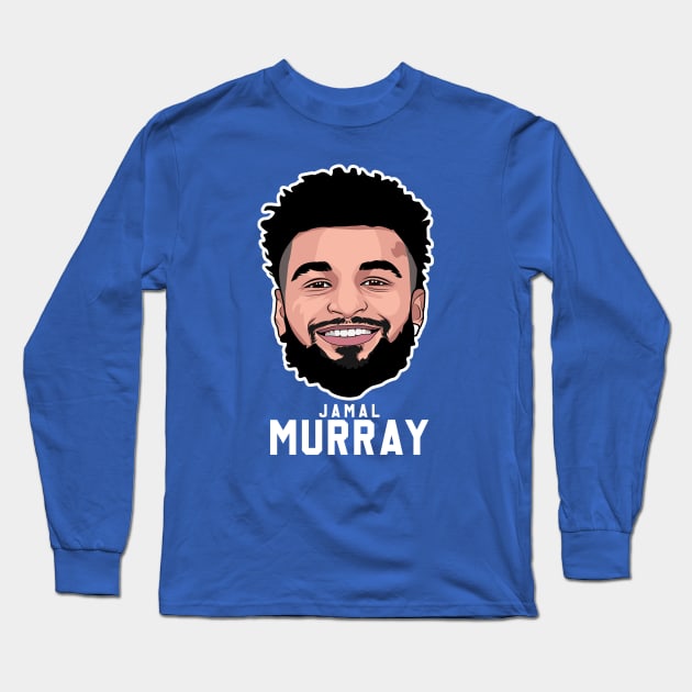 Jamal Murray Long Sleeve T-Shirt by origin illustrations